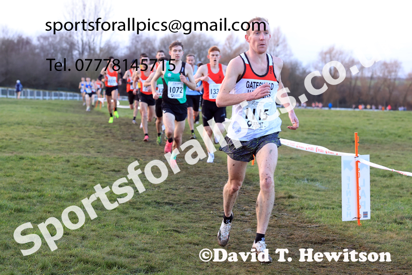 Senior Mens 2026 Northern Cross Country Champs., Pontefract Racecourse, Pontefract. Photo: David T. Hewitson/Sports for All Pics
